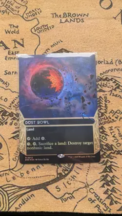 Dust Bowl (0012) (Foil Borderless) MTG [Edge of Eternities: Stellar Sights] - Image 1