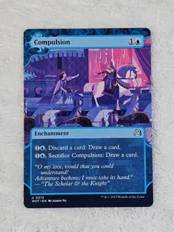 MTG Compulsion #15 Wilds of Eldraine: Enchanting Tales Magic Card U NM - Image 1