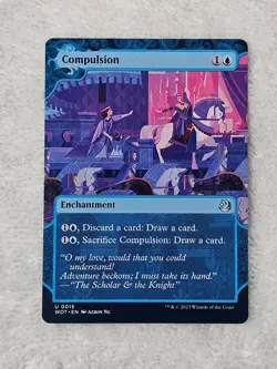 MTG Compulsion #15 Wilds of Eldraine: Enchanting Tales Magic Card U NM - Image 2