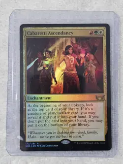 MTG Cabaretti Ascendancy FOIL #172 Streets of New Capenna Card Rare NM - Image 5