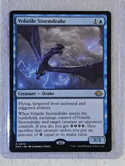 MTG Volatile Stormdrake - Modern Horizons 3 #79 Magic Card Rare NM - Image 5