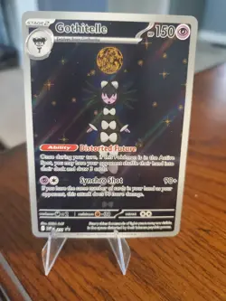 Pokemon TCG Black Bolt #211 Gothitelle Black Star Promo Holo English - Image 1