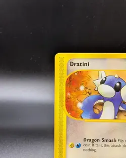 Dratini 107/165 - Expedition - Regular Non Holo - Vintage Pokemon TCG - LP - Image 2