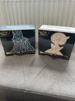 Pokemon Center Elite Trainer Box Mega Evolution Lucario & Gardevoir Sealed - Image 1