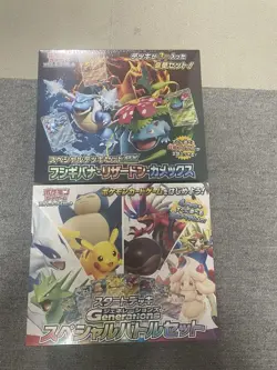 Set 2 Pokemon Special Deck Set Ex Venusaur, Charizard & Blastoise Generations JP - Image 2