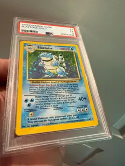 1999 Pokemon BASE SET UNLIMITED #2 2/102 BLASTOISE HOLO PSA 5 - Image 5