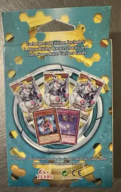 Yugioh Abyss Rising Special Edition FACTORY SEALED! - Image 2