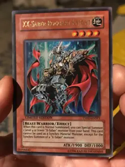 YuGiOh XX-Saber Boggart Knight TSHD-ENSP1 Limited Edition Ultra Rare NM - Image 1