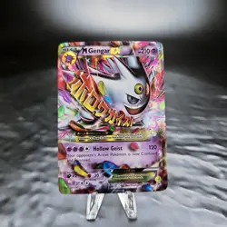 M Gengar EX XY166 Full Art 2016 Pokemon TCG Card Black Star Promo Holo MP ⭐ - Image 1