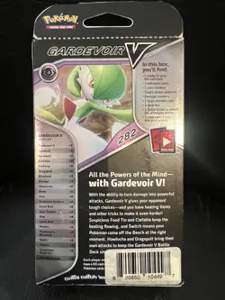 POKEMON TCG GARDEVOIR V BATTLE DECK FACTORY SEALED NEW (60 CARDS) 820650101557 - Image 2