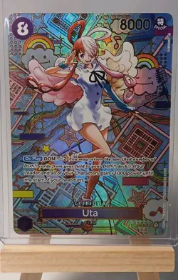 One Piece Uta Card SP OP02-120 Awakening Of The New Era OP05 English Alt Art SEC - Image 1