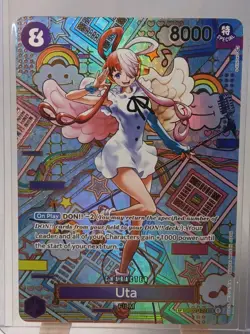 One Piece Uta Card SP OP02-120 Awakening Of The New Era OP05 English Alt Art SEC - Image 2