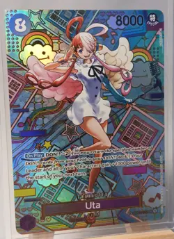 One Piece Uta Card SP OP02-120 Awakening Of The New Era OP05 English Alt Art SEC - Image 3