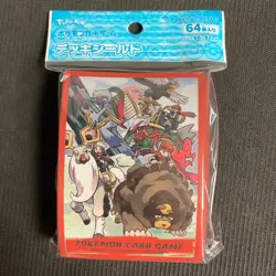 Hisui Days Protagonist Card Sleeves Deck Shield 64 Official Pokemon Center Japan - Image 1