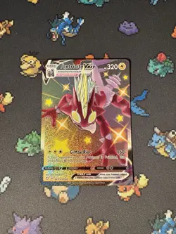Pokemon Cards Toxtricity VMAX SV113/SV122 Shiny Full Art Shining Fates - (NM) - Image 1