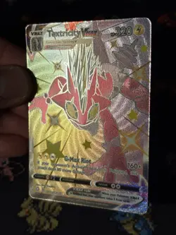 Pokemon Cards Toxtricity VMAX SV113/SV122 Shiny Full Art Shining Fates - (NM) - Image 3