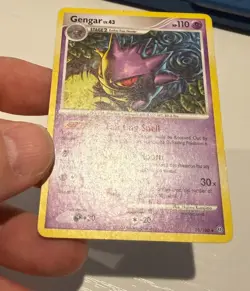 Pokemon 2008 Gengar Non Holo 18/100 Card LV43 Stage 2 - Image 3
