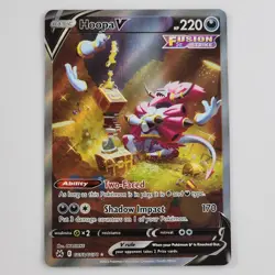 Hoopa V GG53/GG70 Crown Zenith: Galarian Gallery Holo NM+ Card Full Art 2023 - Image 1