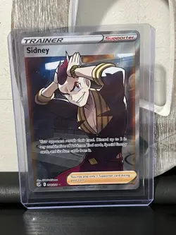 Sidney 264/264 Full Art Trainer Ultra Rare 2021 Fusion Strike Pokemon Card Holo - Image 1