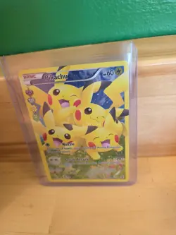 Pikachu RC29/RC32 Full Art Ultra 2016 Basic TCG Holo Pokemon Card - Image 1