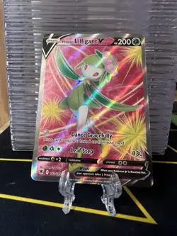 Hisuian Lilligant V 162/189 Ultra Rare Astral Radiance Pokemon Card - Image 1