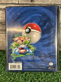 Pokemon 1999 Base Set Trading Card Folder Binder 4 Pocket WOTC - Good condition 742818083201 - Image 4