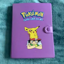 Old Vintage Wotc Pokemon Tcg Binder Bundle Joblot X138 Cards No Duplicates - Image 1