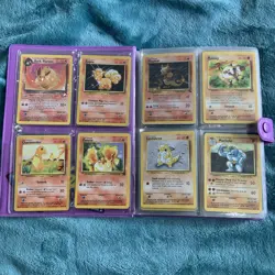 Old Vintage Wotc Pokemon Tcg Binder Bundle Joblot X138 Cards No Duplicates - Image 5