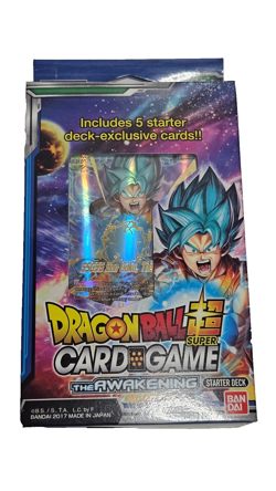 Dragonball Super Card Game The Awakening Starter Deck SD01 New/Sealed - Image 1