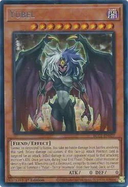 Yubel (Silver) BLC1-EN027 Yu-Gi-Oh! Trading Card Game Single - Image 1