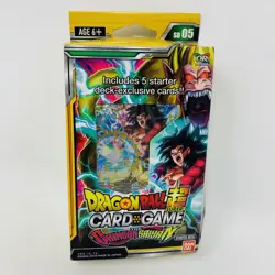 Dragonball Super Card Game SD05 Crimson Saiyan Deck NEW Sealed TCG CCG - Image 1