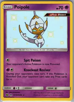 Poipole SV19/SV94 Hidden Fates: Shiny Vault - Pokemon Card - NM - Image 1