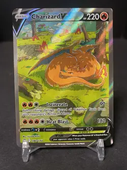 Charizard V SWSH260 SWSH: Sword & Shield Promo Cards Holo LP - Image 1