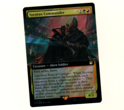 Sycorax Commander Surge Foil Extended 1036 Rare Doctor Who MTG Single Card - Image 3