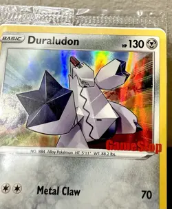 Duraludon - (Gamestop Exclusive) SWSH028 SEALED - Misc. Cards & Products Holo - Image 4