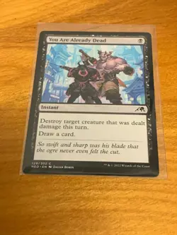 Magic the Gathering Kamigawa Neon Dynasty You Are Already Dead - Image 1