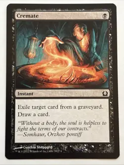 MTG Return to Ravnica Cremate 59/274 NM - Image 1