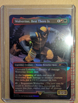 MTG - Wolverine, Best There Is FOIL - Wolverine Secret Lair - Free Postage - Image 1