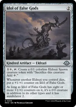 Idol of False Gods 0210 MTG Modern Horizons 3 Uncommon NP - Image 1
