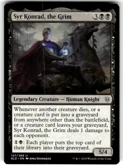 Syr Konrad, the Grim Throne of Eldraine Regular MTG - Image 1