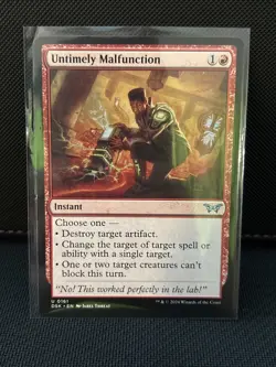 Untimely Malfunction Duskmourn: House of Horror Regular - Image 1