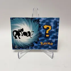 Mewtwo & Mew #17 - Kanto Shiny - Who's That Pokemon 2025 Card - Image 2