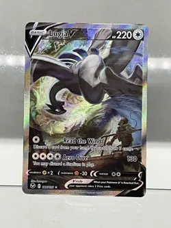 Lugia V Alt Art 186/195 Pokemon TCG Silver Tempest Near Mint [Pack fresh] - Image 1