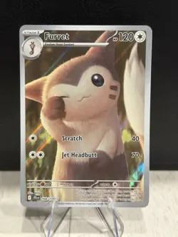 Pokemon TCG: S&V Journey Together - Furret IR 168/159 - NM+ - Image 1