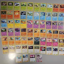 Pokemon Cards Sun & Moon Forbidden Light Set 64/131 Part Complete Set - Image 1