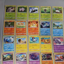 Pokemon Cards Sun & Moon Forbidden Light Set 64/131 Part Complete Set - Image 3