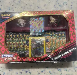 Pokemon TCG: Crown Zenith Premium Figure Collection Shiny Zamazenta - Image 1
