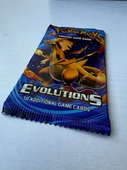 Pokemon TCG XY Evolutions Booster Pack Charizard Art Factory Sealed - Image 1