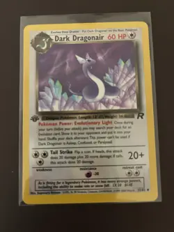 Dark Dragonair 1st Edition 33/82 - Team Rocket Pokemon - Image 3