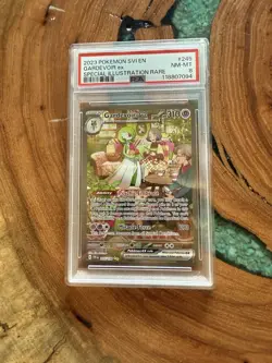 2023 POKEMON SVI EN-SCARLET & VIOLET #245 GARDEVOIR EX PSA 8 - Image 1